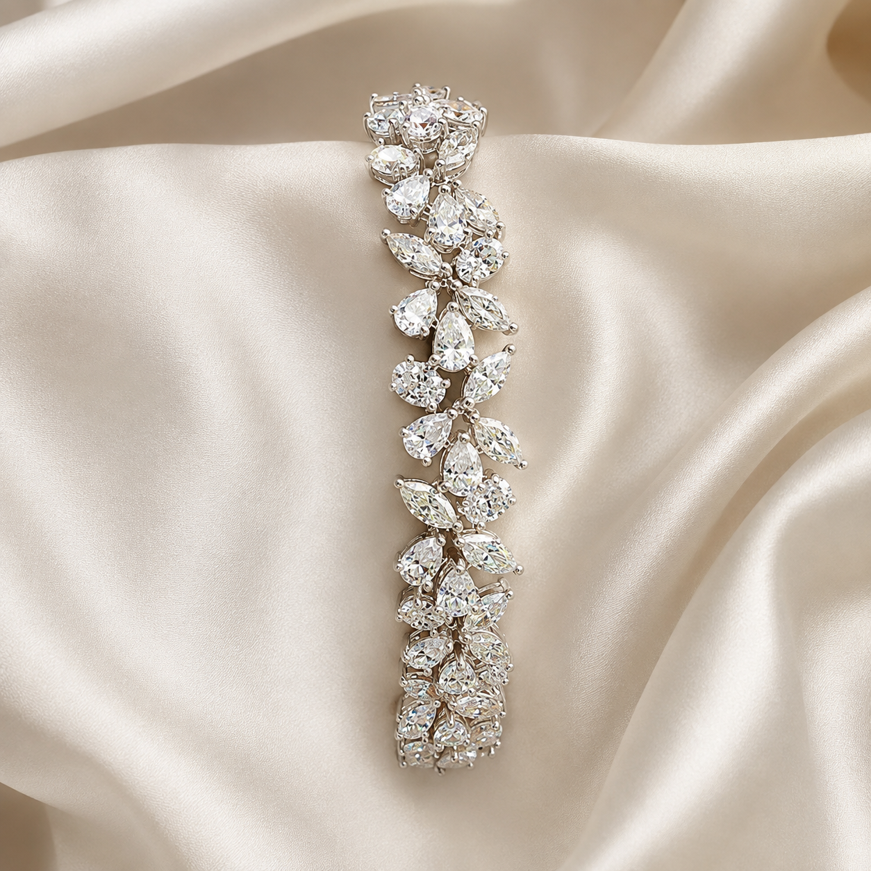 Ethereal Flora Diamond Bracelet