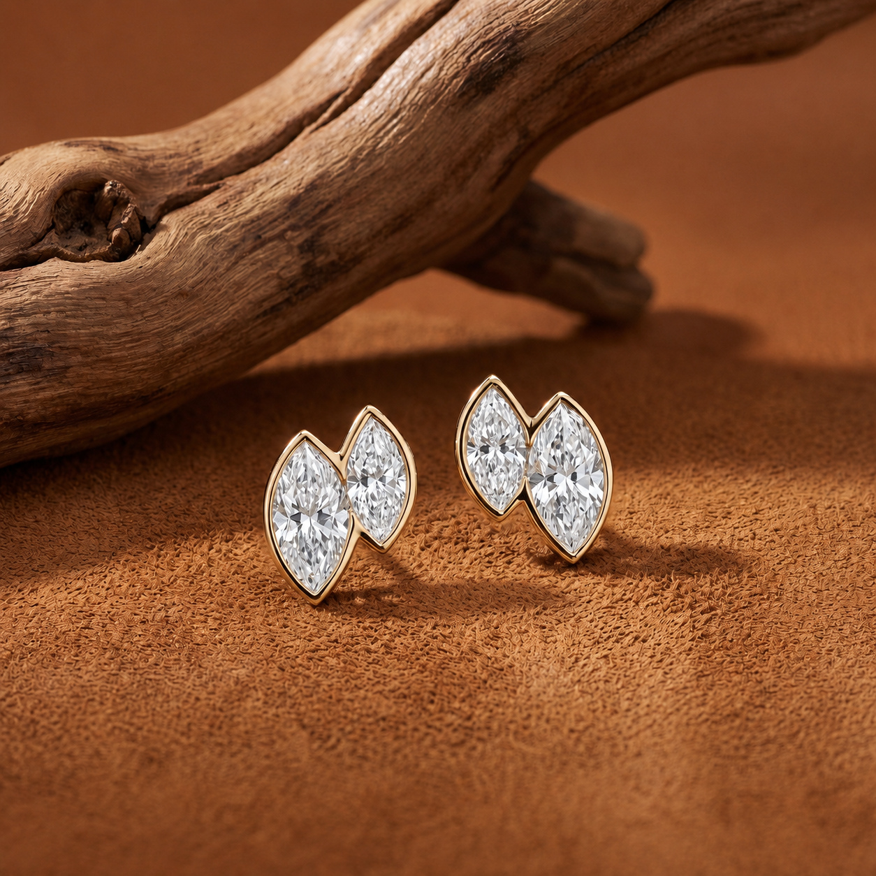 Éternel Marquise Diamond Studs