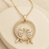 AMOUR Lovebird Halo Pendant