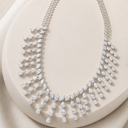 Astra Cascade Diamond Necklace