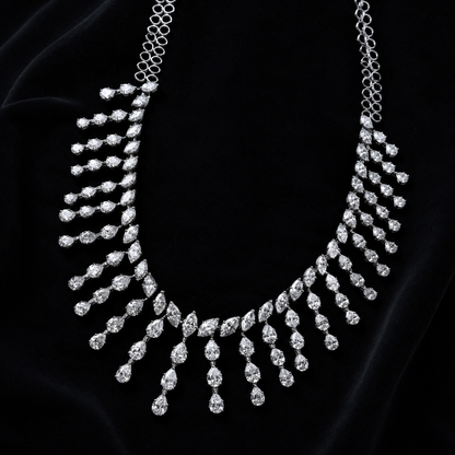Astra Cascade Diamond Necklace