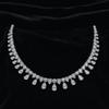 Celeste Pear Diamond Necklace