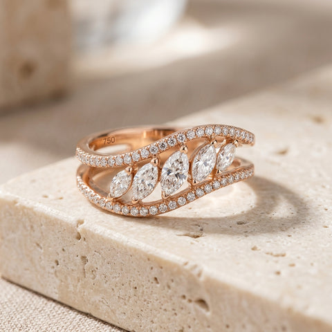 Celestia Marquise Diamond Ring