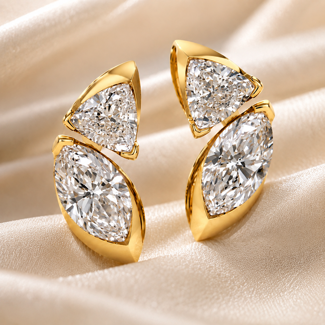 LUMIÈRE DuoFlare Earrings