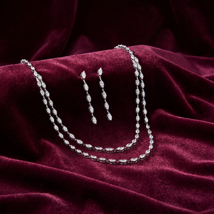 Étoile 100-Diamond Marquise Necklace