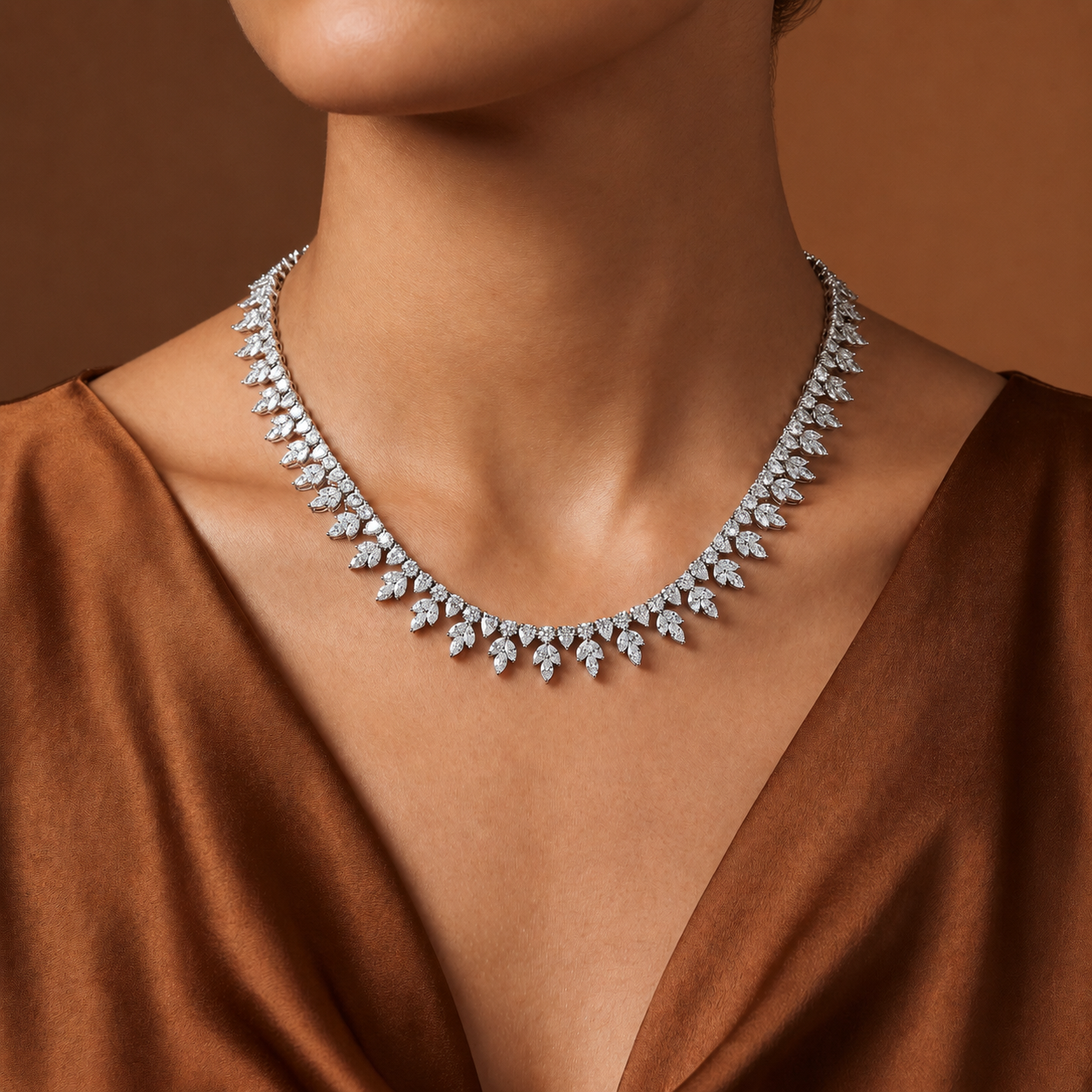 Vigne Royale Diamond Vine Necklace