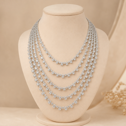 Opulence Cascade Necklace
