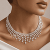 SHAAHI Crownfall Diamond Necklace