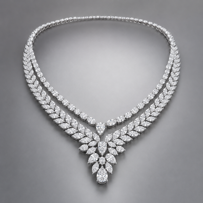 SHAAHI Dynasty Diamond Necklace
