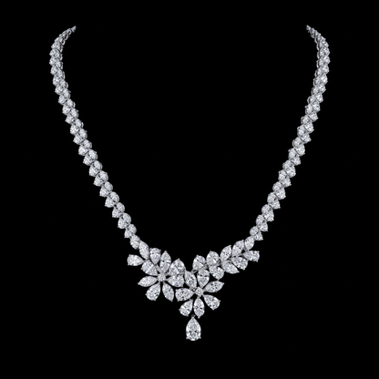 Rosélle Maharani Natural Diamond Necklace