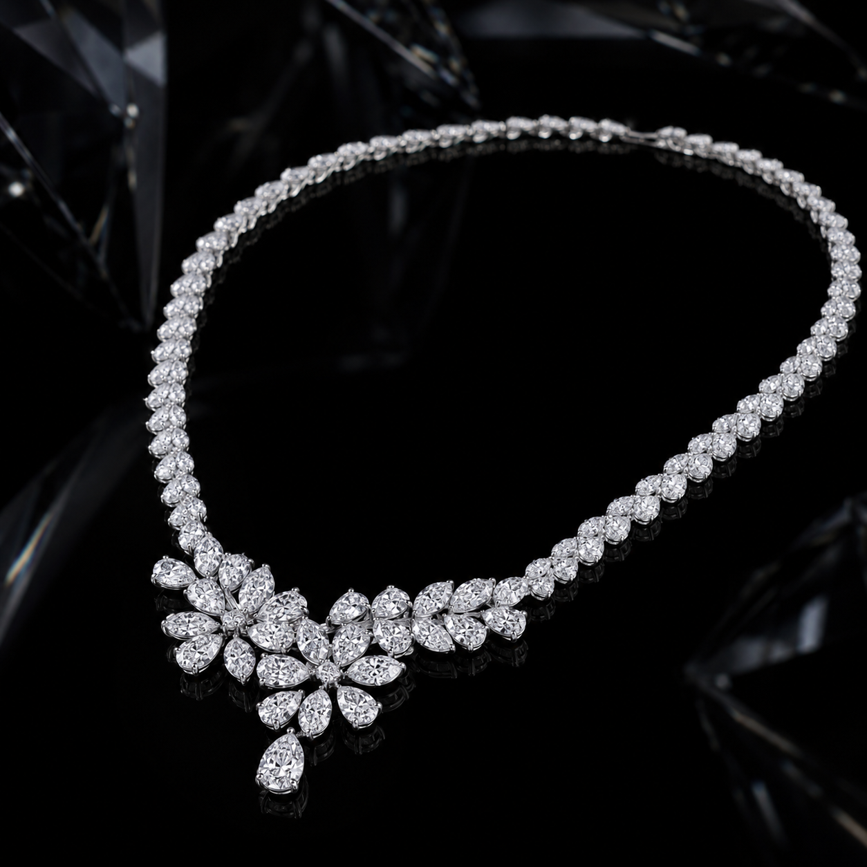 Rosélle Maharani Natural Diamond Necklace