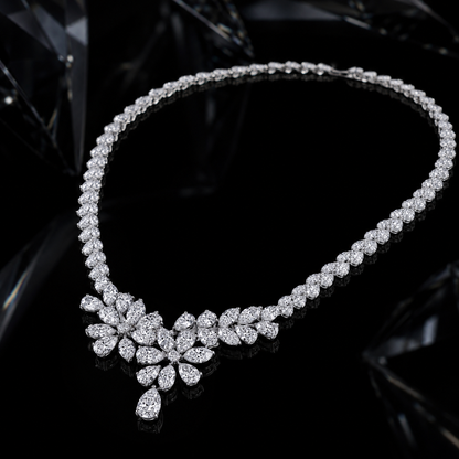 Rosélle Maharani Natural Diamond Necklace