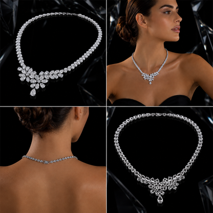 Rosélle Maharani Natural Diamond Necklace