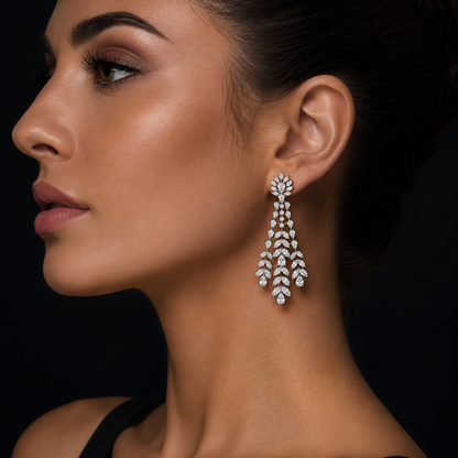 SHAAHI Sovereign Cascade Necklace Set