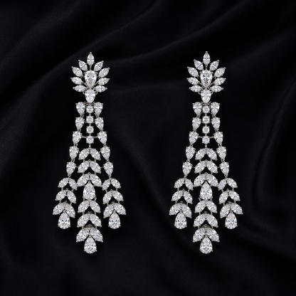 SHAAHI Sovereign Cascade Necklace Set