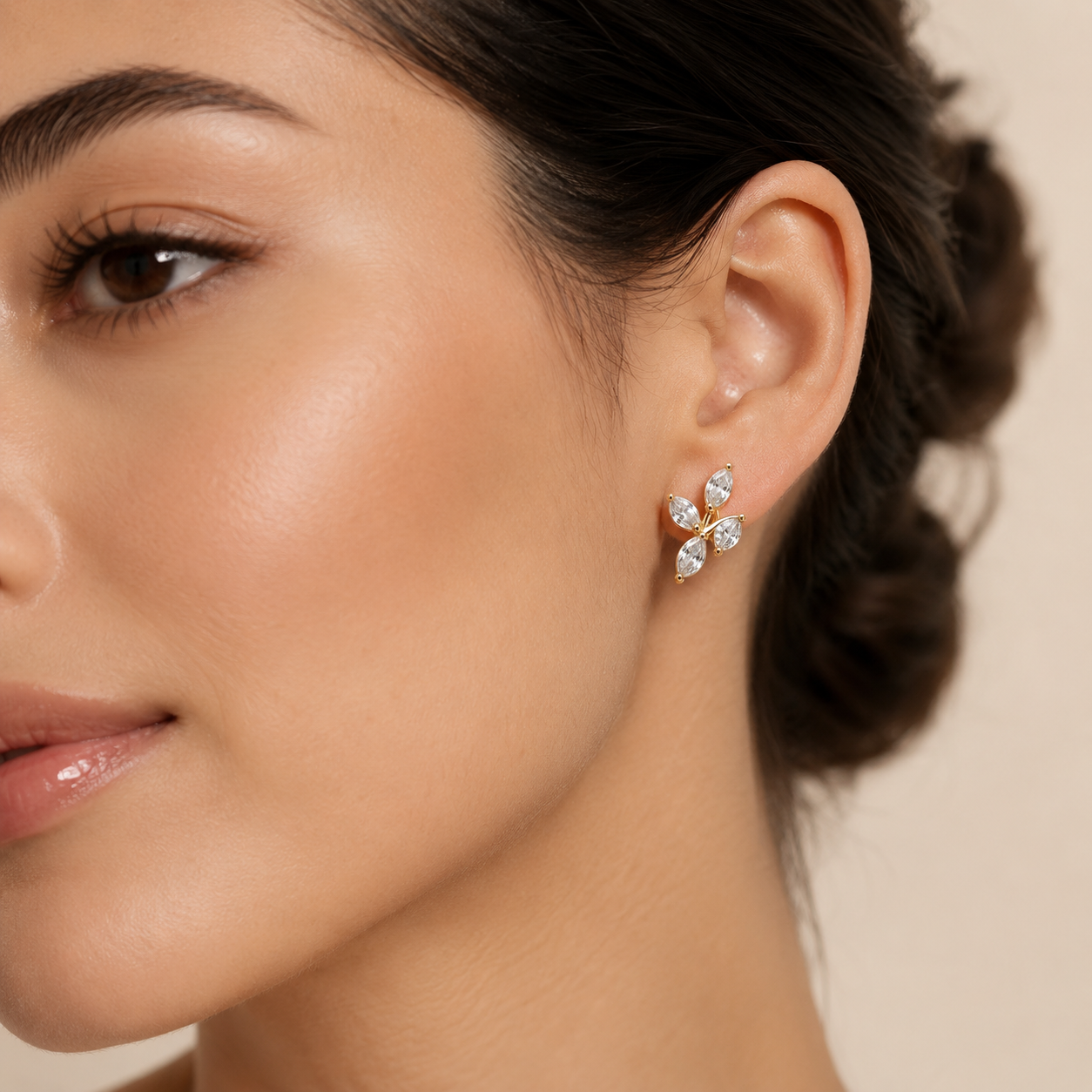 TERRA Auric Leaf Earrings
