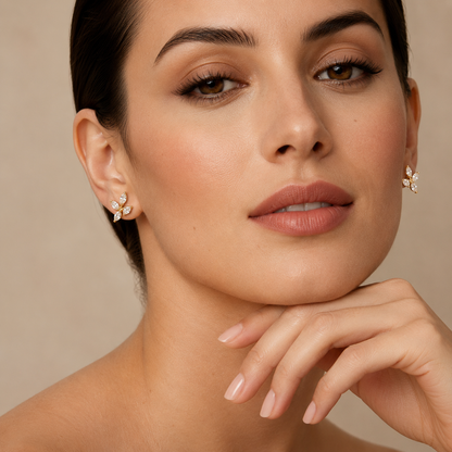 TERRA Auric Leaf Earrings