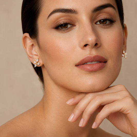 TERRA Auric Leaf Earrings