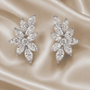 Florette Natural Diamond Floral Stud Earrings