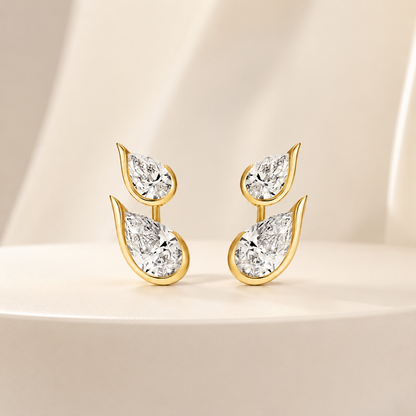 TERRA Leafdrop Earrings