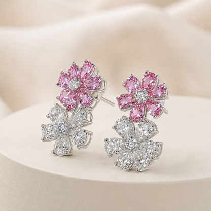 TERRA Rosé Bloom Earrings