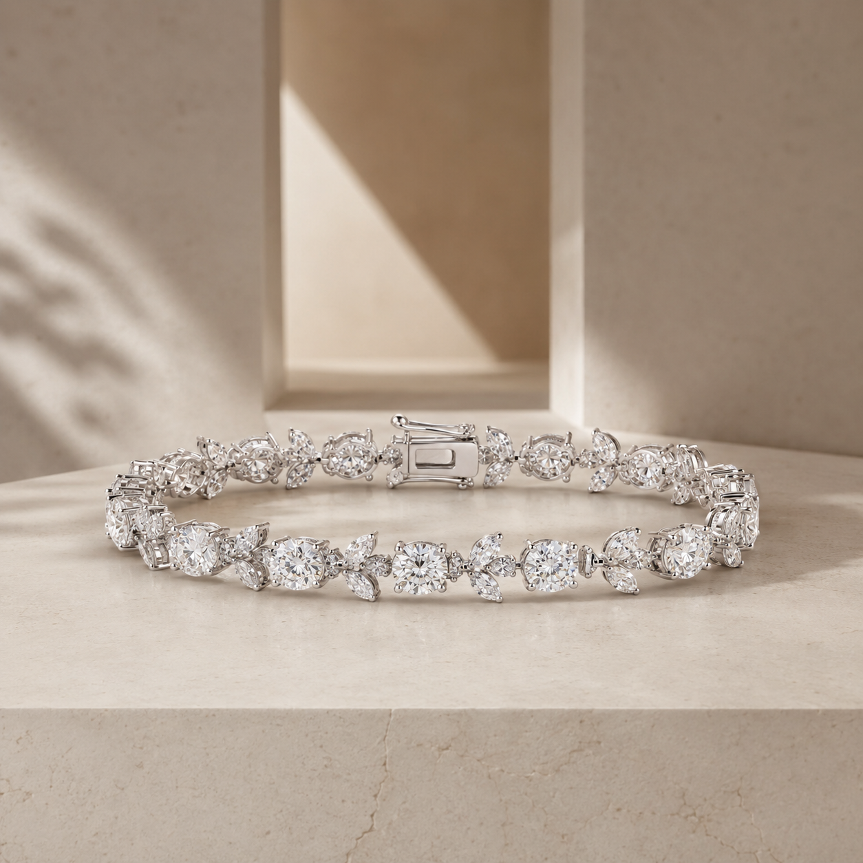 SYLVARA – Botanical Natural Diamond Bracelet
