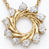 TERRA Solara Wreath Diamond Pendant