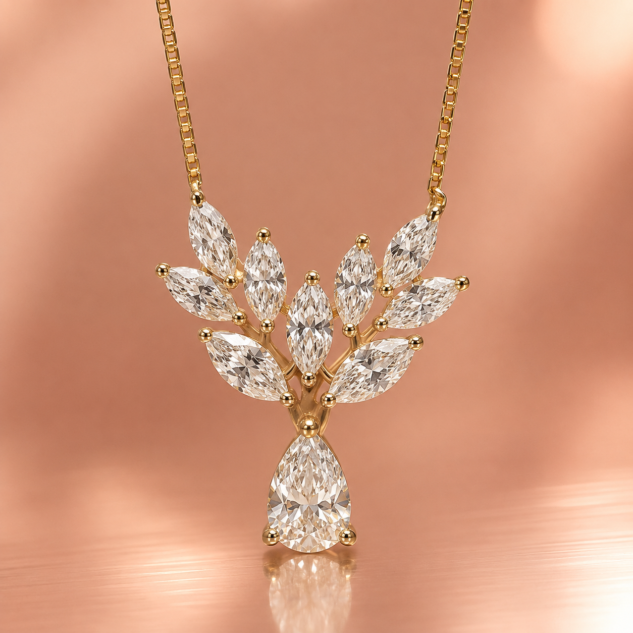 Verdara Convertible Diamond Pendant & Earrings Set