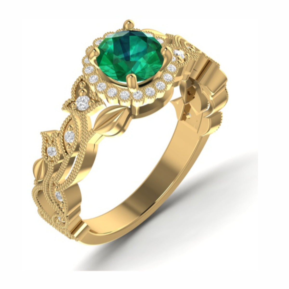 The Allure Diamond Cocktail Ring