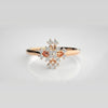 The Astral Clover Crest Diamond Ring