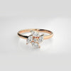 The Astral Crossroads Pavé Diamond Ring