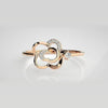 The Astral Dewdrop Cluster Diamond Ring