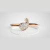 The Astral Ethereal Knot Diamond Ring