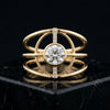 The Astral Orbit Interlocking Diamond Ring