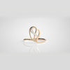 The Astral Serpentine Grace Diamond Ring