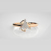 The Astral Sunburst Pavé Diamond Ring