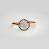 The Astral Sweetheart Arc Diamond Ring