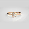 The Aurelia Clover Crest Diamond Ring