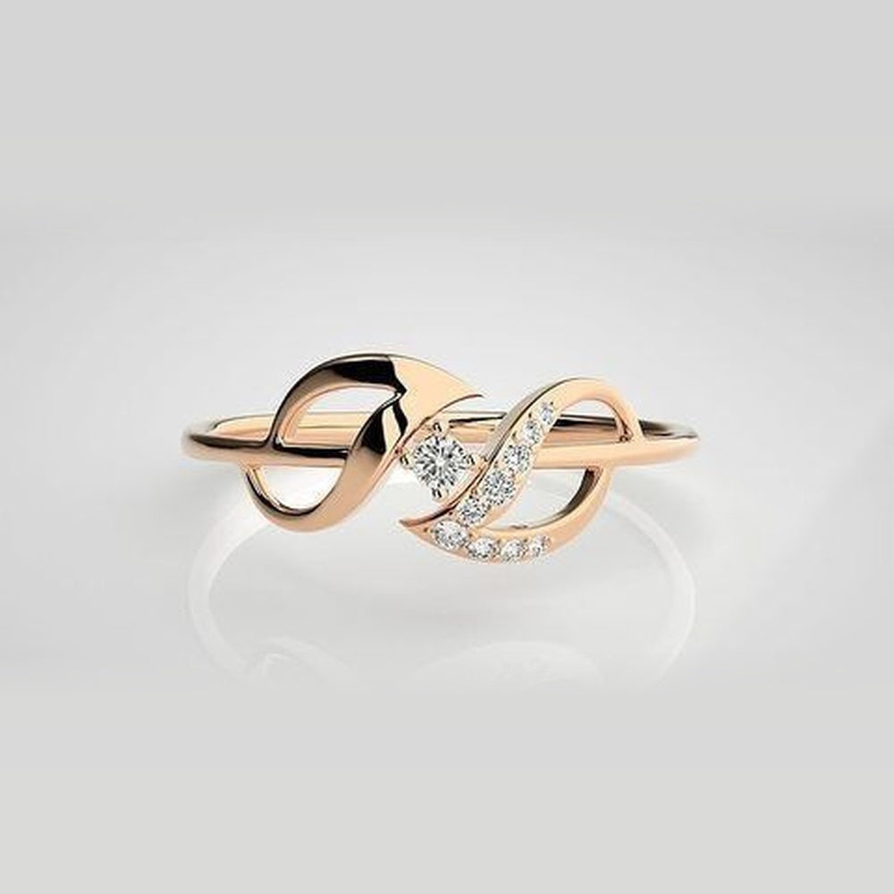 The Aurelia Dewdrop Cluster Diamond Ring