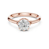 The Aurelia Floating Solitaire Diamond Ring