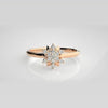 The Aurelia Floral Rosette Diamond Ring