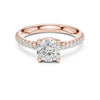 The Aurelia Geometric Starburst Diamond Ring