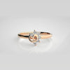 The Aurelia Infinity Ribbon Diamond Ring