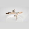The Aurelia Lattice Arch Diamond Ring