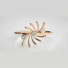 The Aurelia Serpentine Grace Diamond Ring