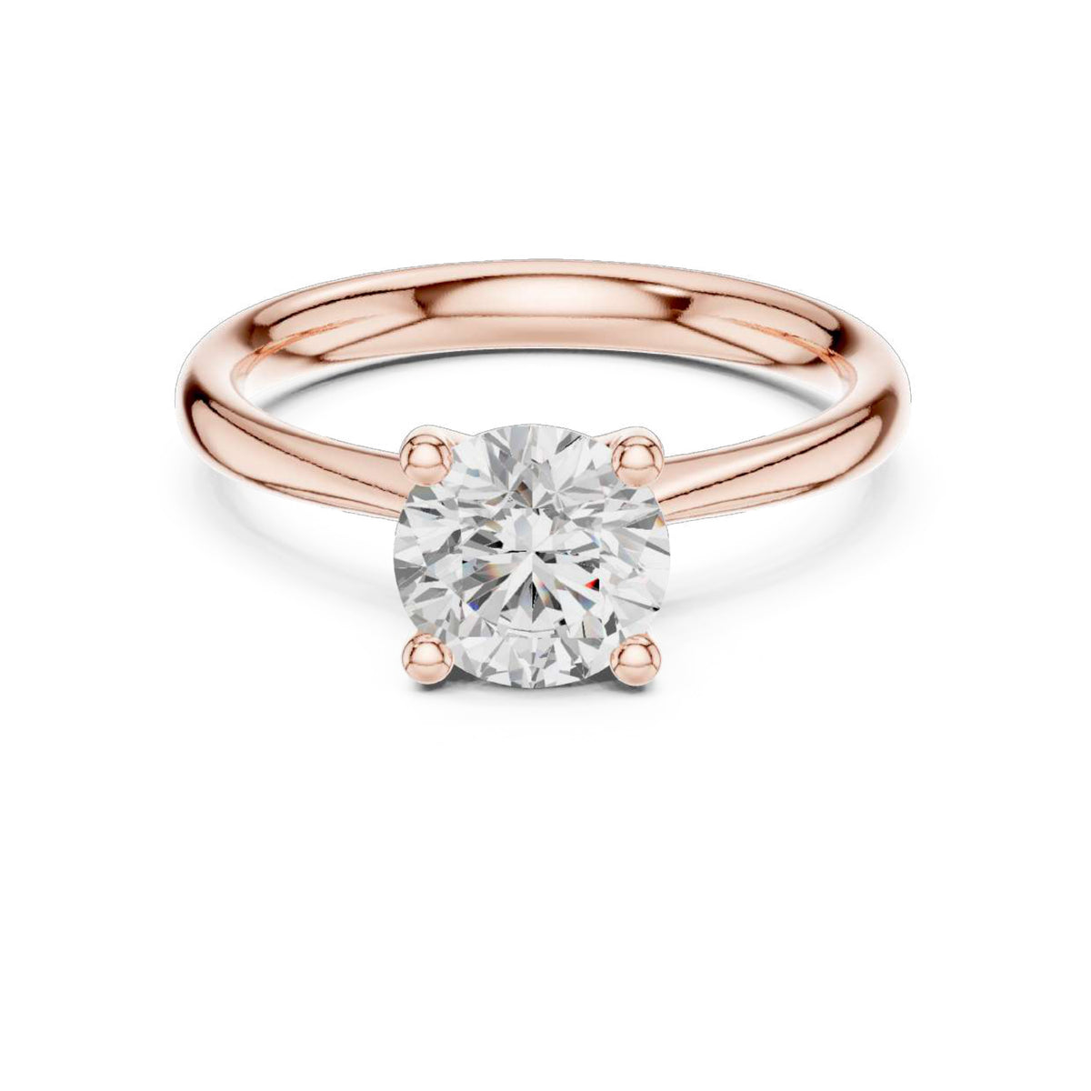 The Aurelia Sunburst Halo Diamond Ring