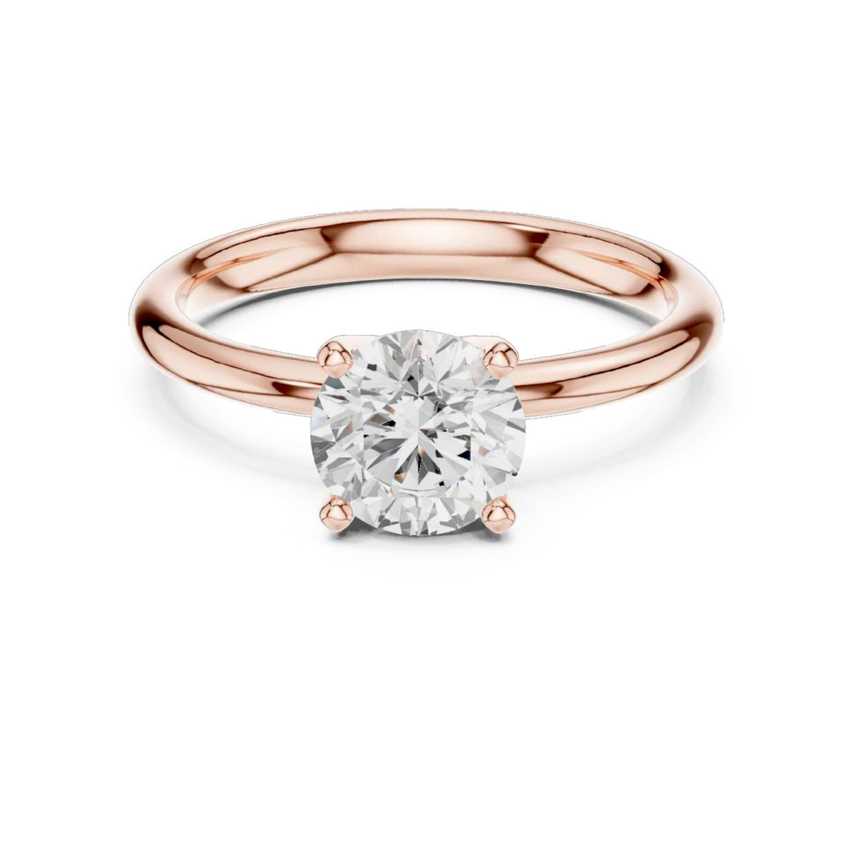The Aurelia Tapered Pavé Diamond Ring