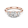 The Aurelia Twin Pavé Band Diamond Ring