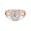 The Aurelia Vintage Milgrain Diamond Ring