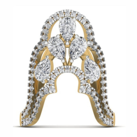 The Bloom Diamond Cocktail Ring